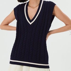 Sunday Best Winston Sweater Vest - Navy XS